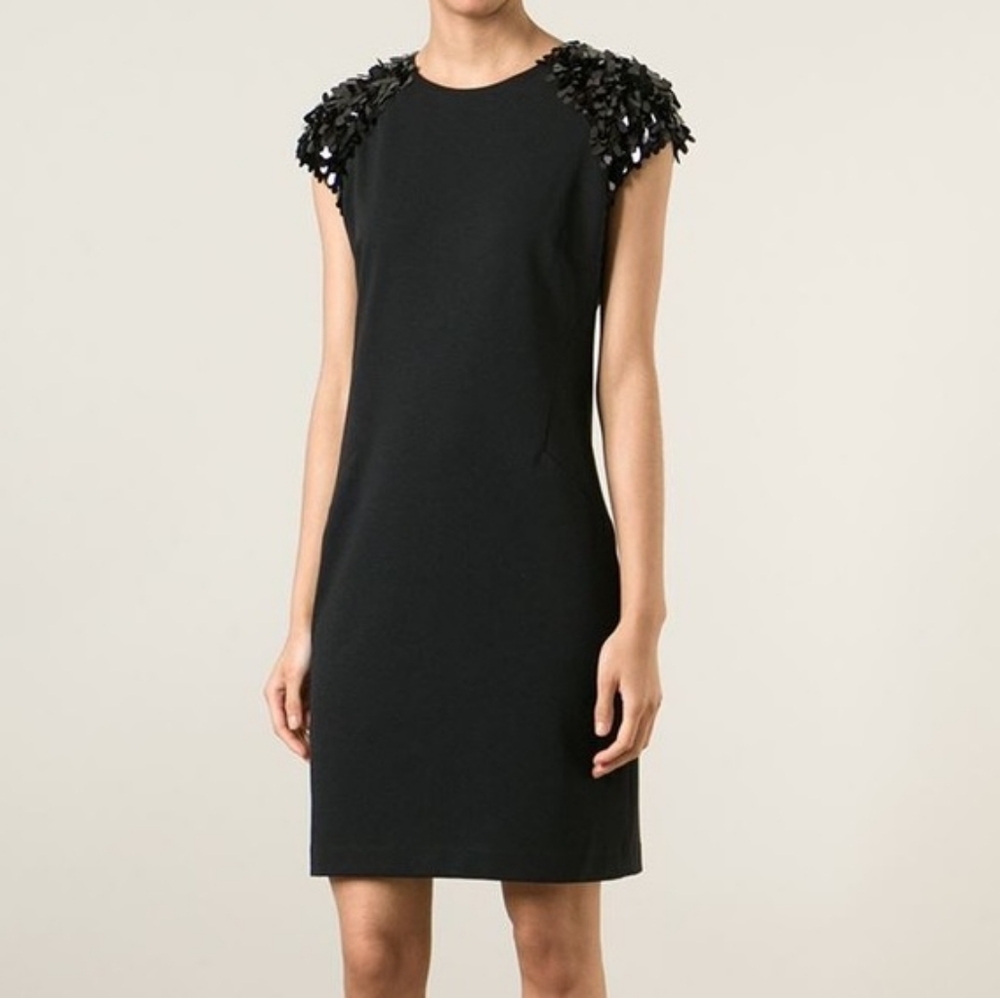 Michael Kors black sequin dress